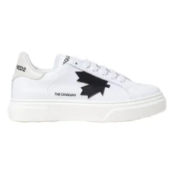 Ahornblatt Plateau-Sneaker für Kinder>Dsquared2 Discount