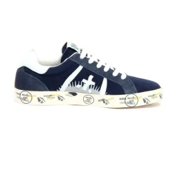 Andy Lace Kinderschuhe Navy Suede>Premiata Clearance