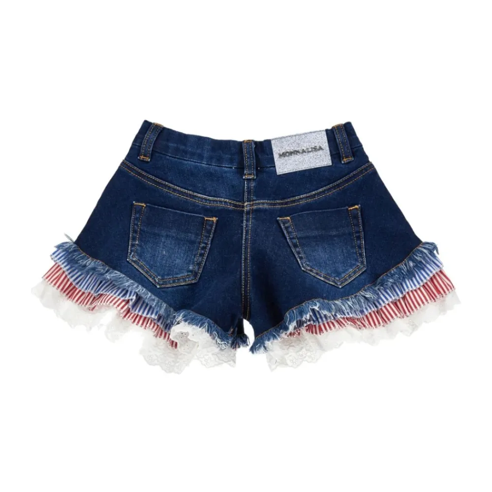 Appliqué Shorts>Monnalisa Sale