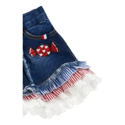 Appliqué Shorts><noscript><img width=