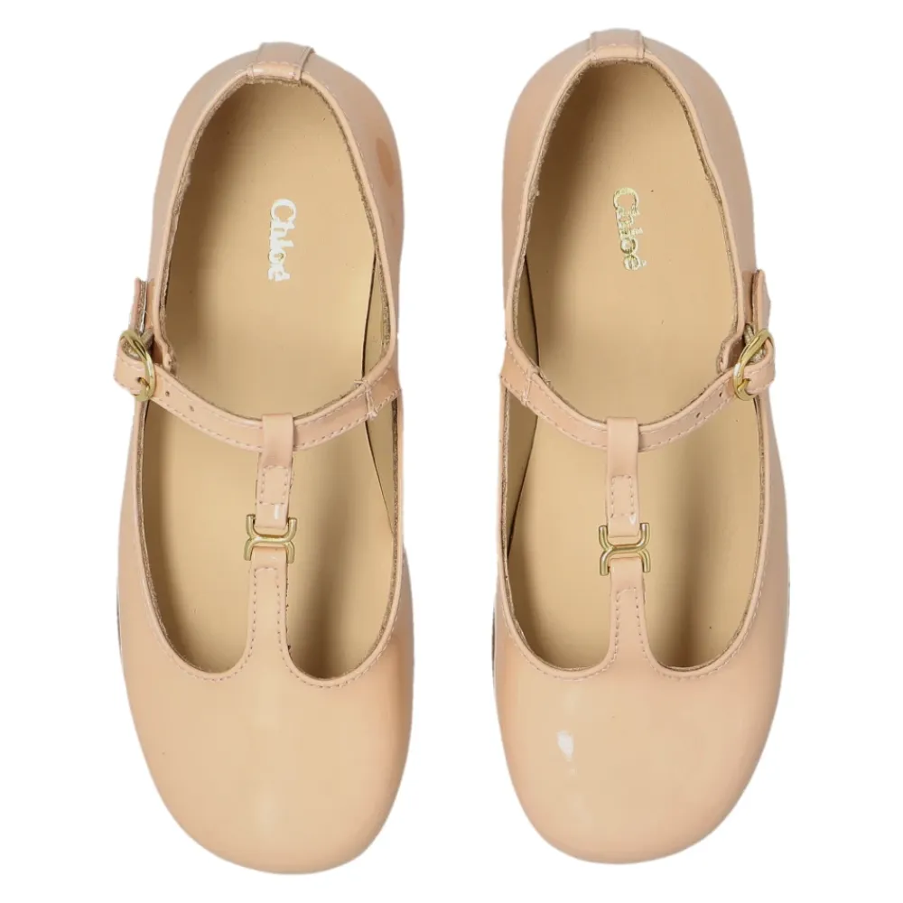 Ballerina aus Lackleder>Chloé Sale