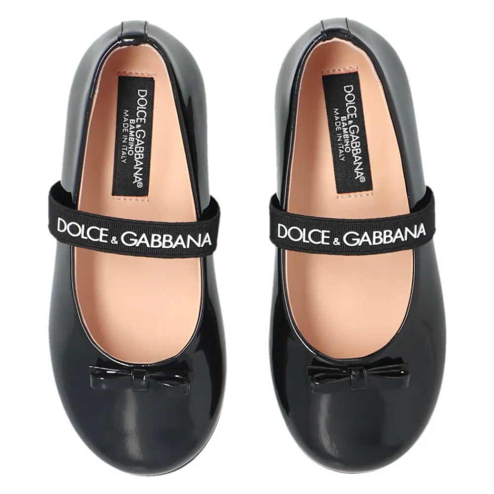 Ballerinas mit Logo>Dolce & Gabbana New