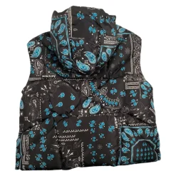 Bandana Print Iconic Daunenweste>Khrisjoy New