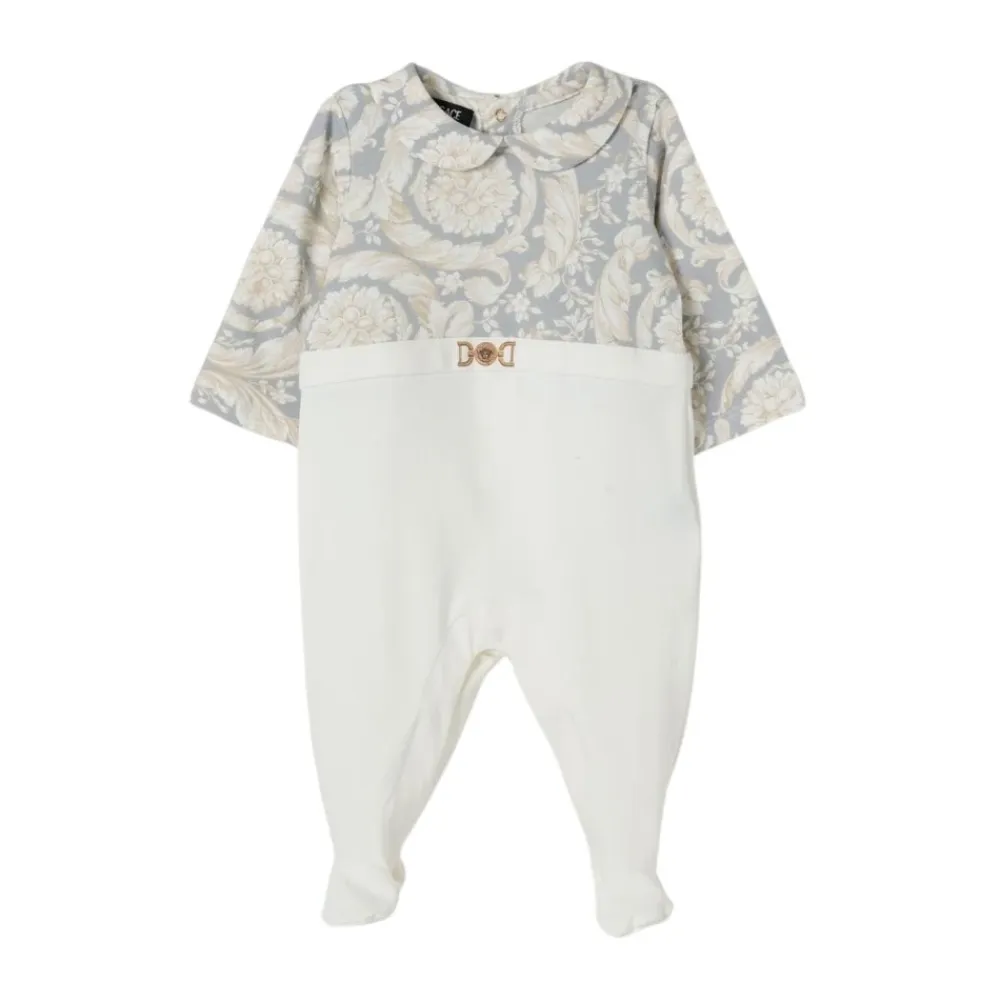 Barockdruck Baby-Body>Versace Outlet