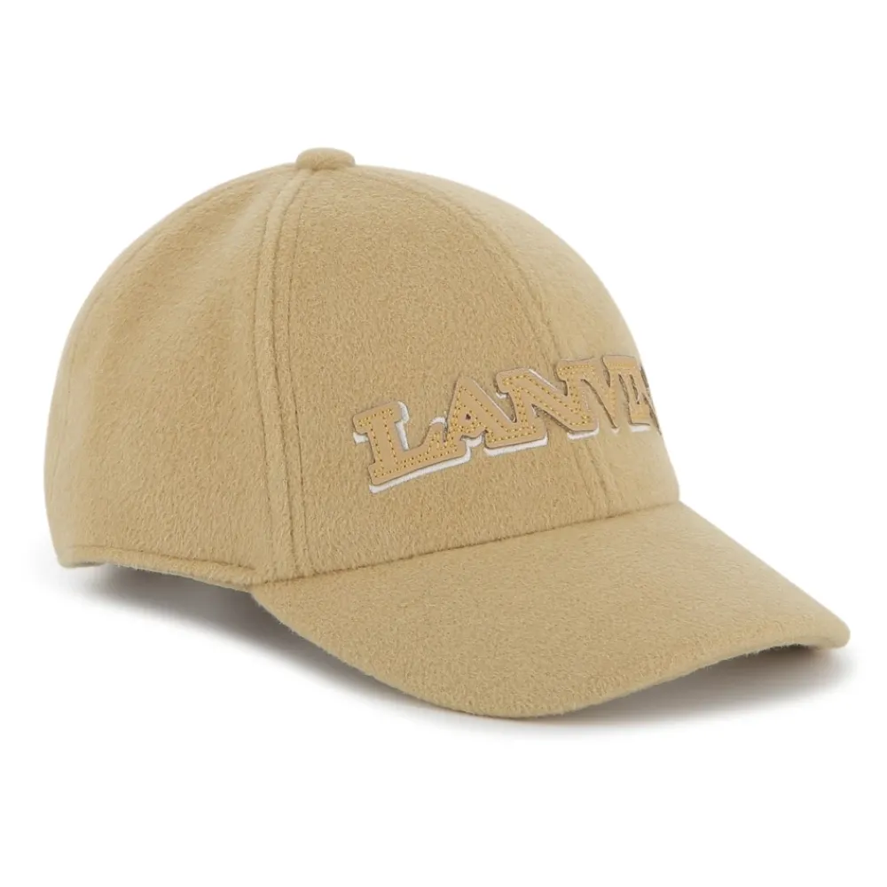 Baseball Cap aus Wollmischung mit Logo>Lanvin Sale