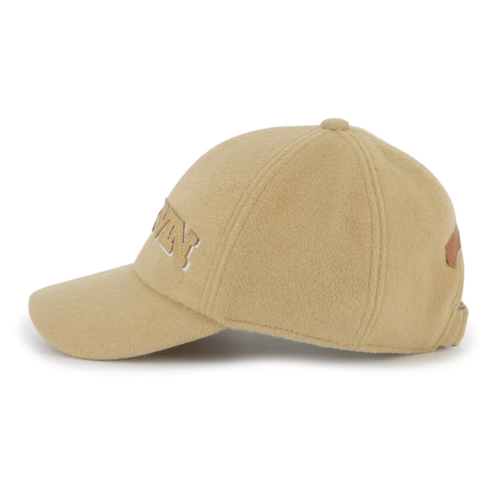 Baseball Cap aus Wollmischung mit Logo>Lanvin Sale