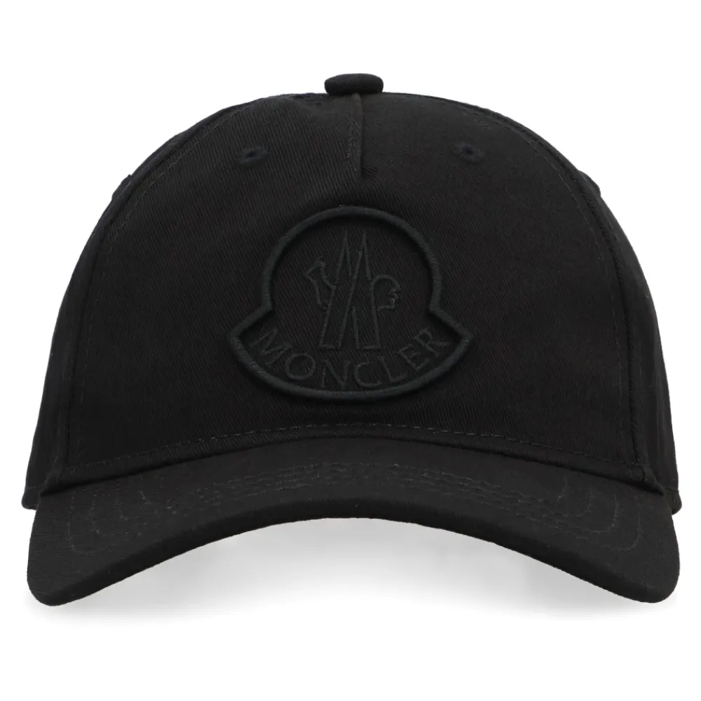 Baseballkappe aus Baumwollgabardine>Moncler Hot