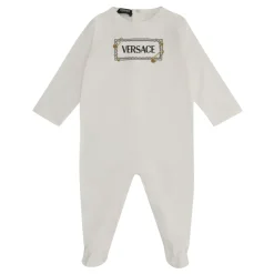 Baumwoll-Baby-Strampler>Versace Discount