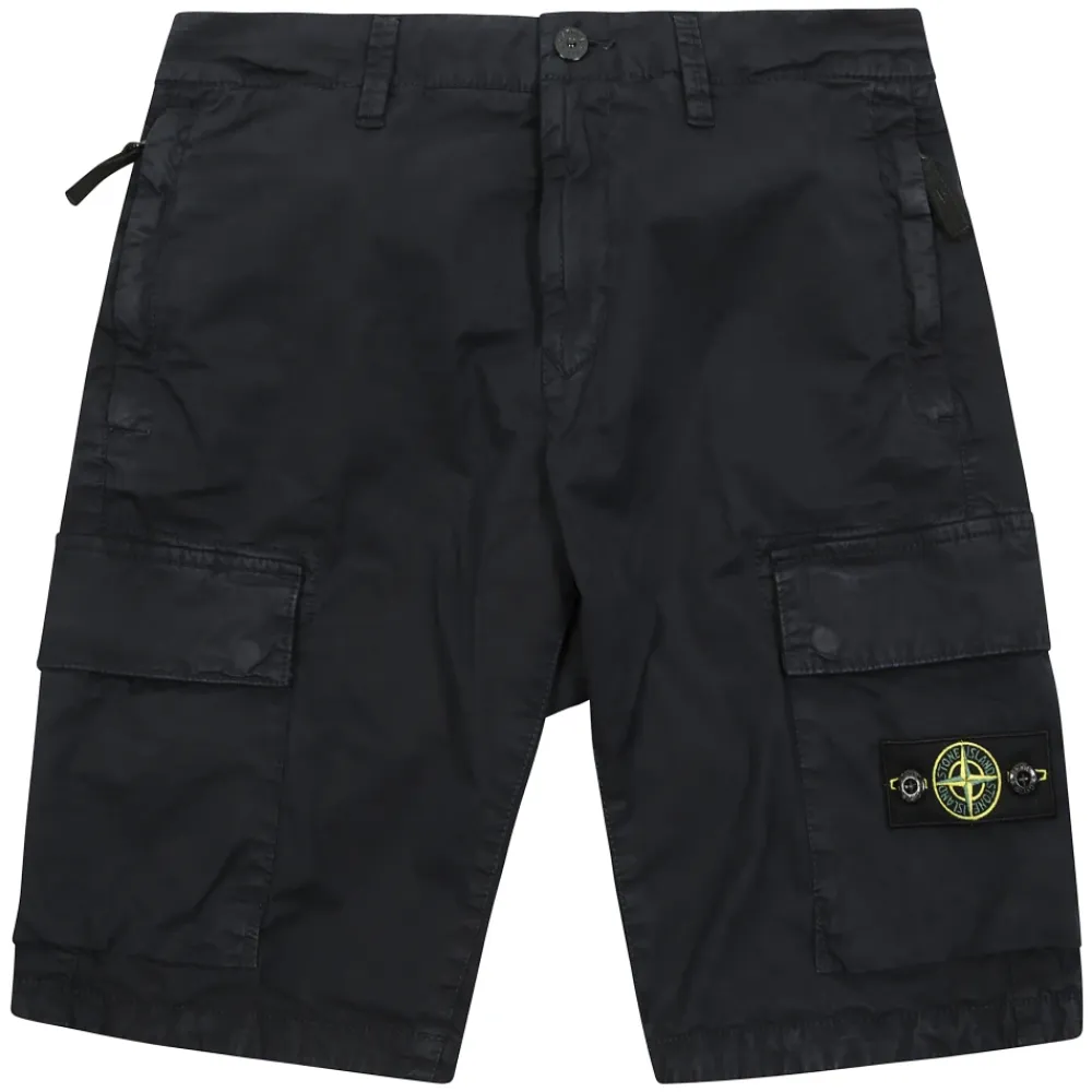 Baumwoll-Bermuda-Shorts>Stone Island Outlet