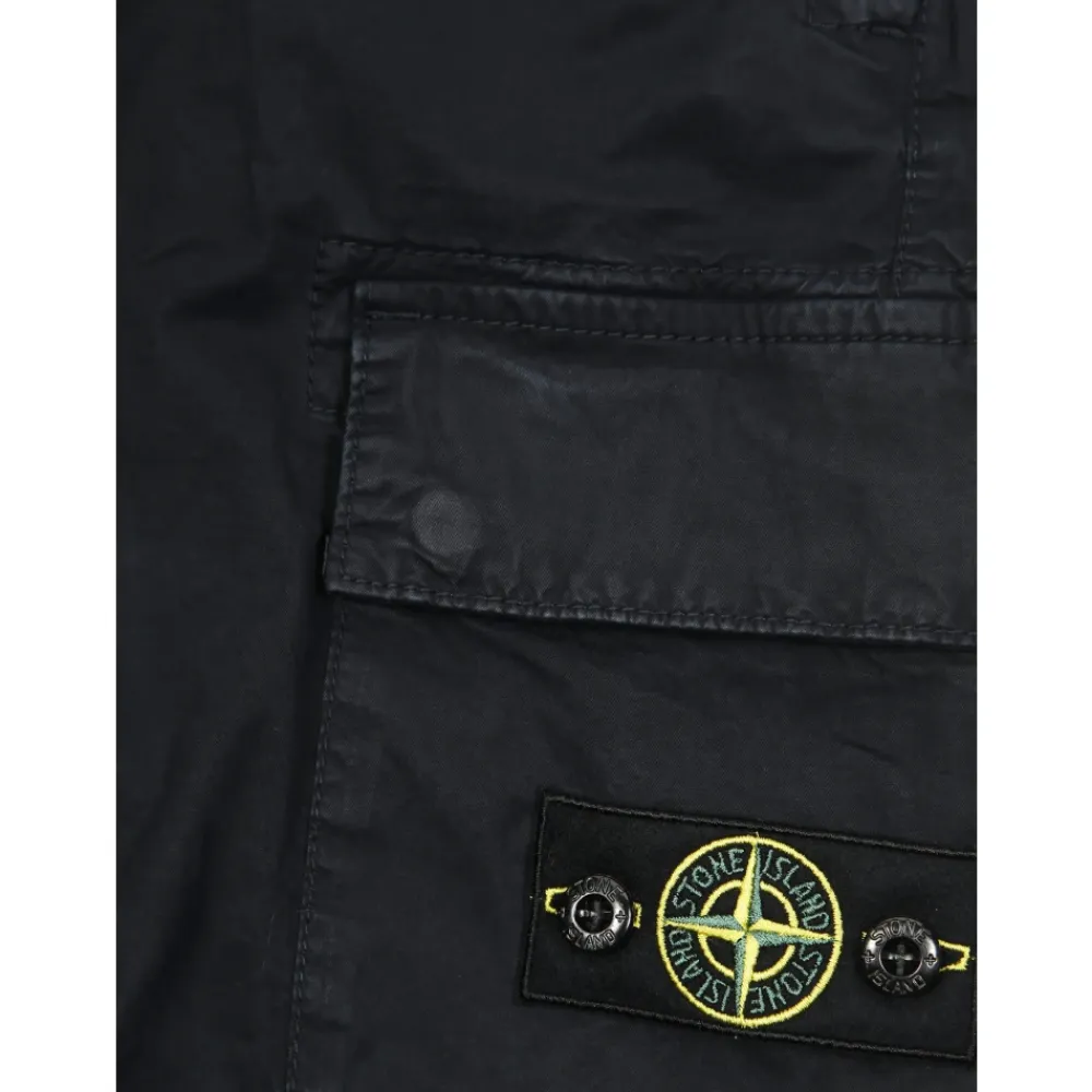 Baumwoll-Bermuda-Shorts>Stone Island Outlet