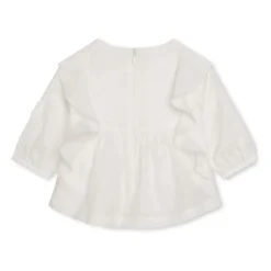 Baumwollbluse mit Rüschen>Chloé Outlet