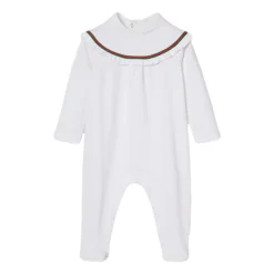 Baumwoll-Body mit Rüschendetails>Gucci New