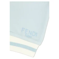 Baumwollhose mit gesticktem Logo><noscript><img width=