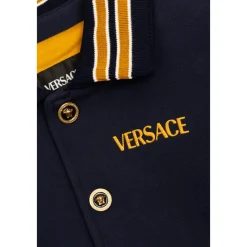 Baumwolljacke mit gesticktem Logo><noscript><img width=