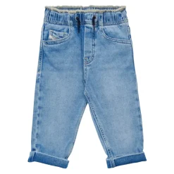 Baumwolljeans mit elastischem Bund und Bündchen>Diesel New