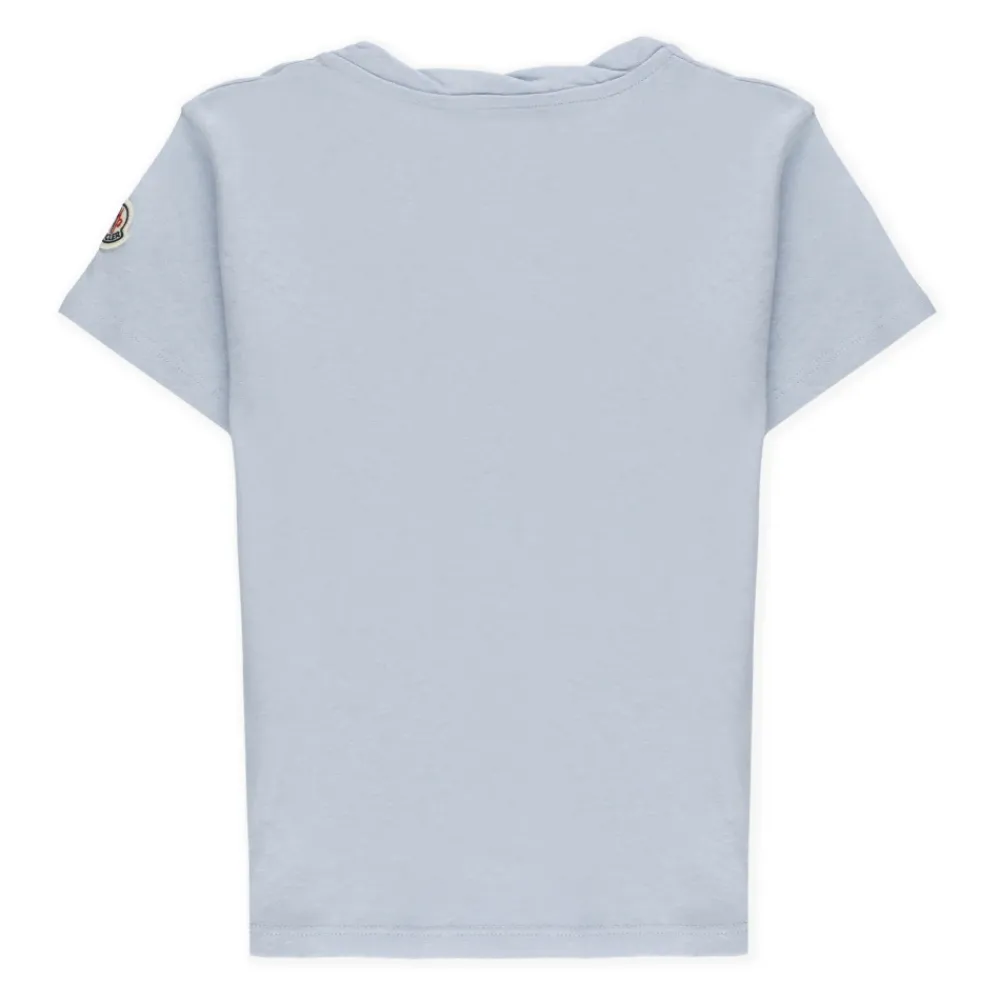 Baumwoll-Leinen T-Shirt>Moncler Discount