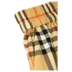 Baumwollshorts mit Karomuster><noscript><img width=