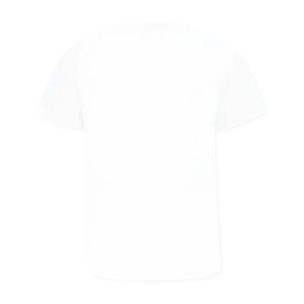 Baumwoll-T-Shirt mit Logo-Patch>Moncler Clearance