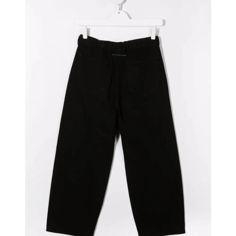 Baumwollweite Bein Jeans für Mädchen>Maison Margiela Outlet