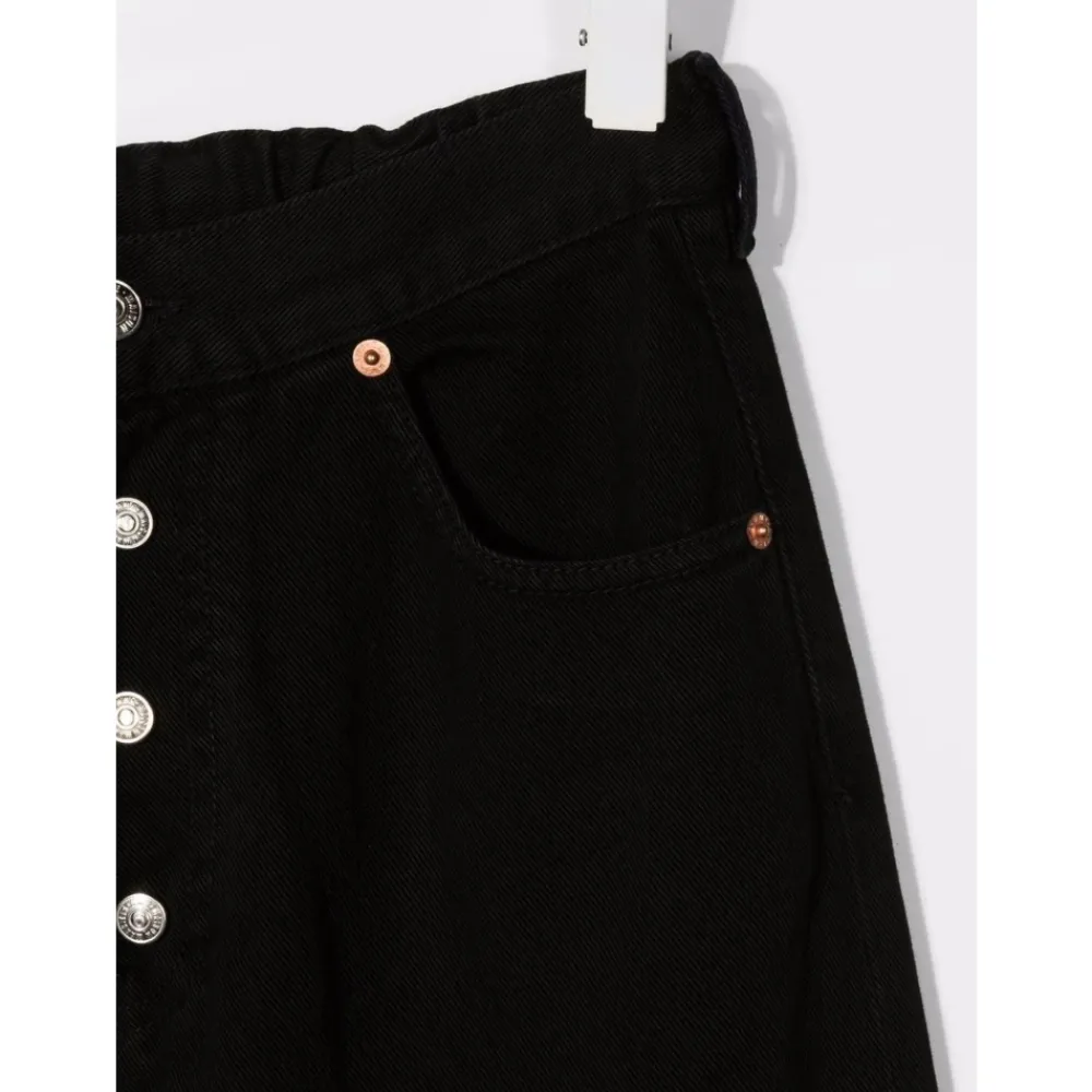 Baumwollweite Bein Jeans für Mädchen>Maison Margiela Outlet