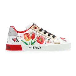 Bedruckte Sneakers>Dolce & Gabbana