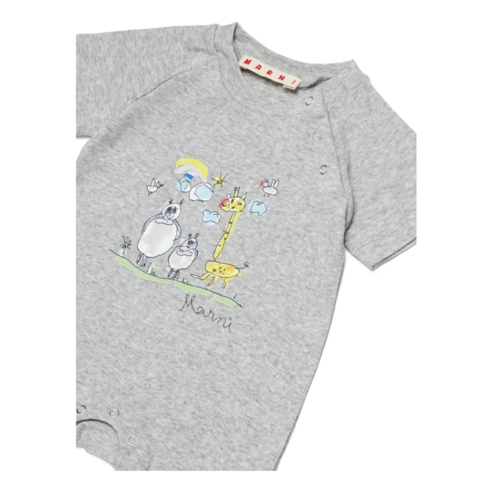 Bedruckter Jumpsuit>Marni Outlet