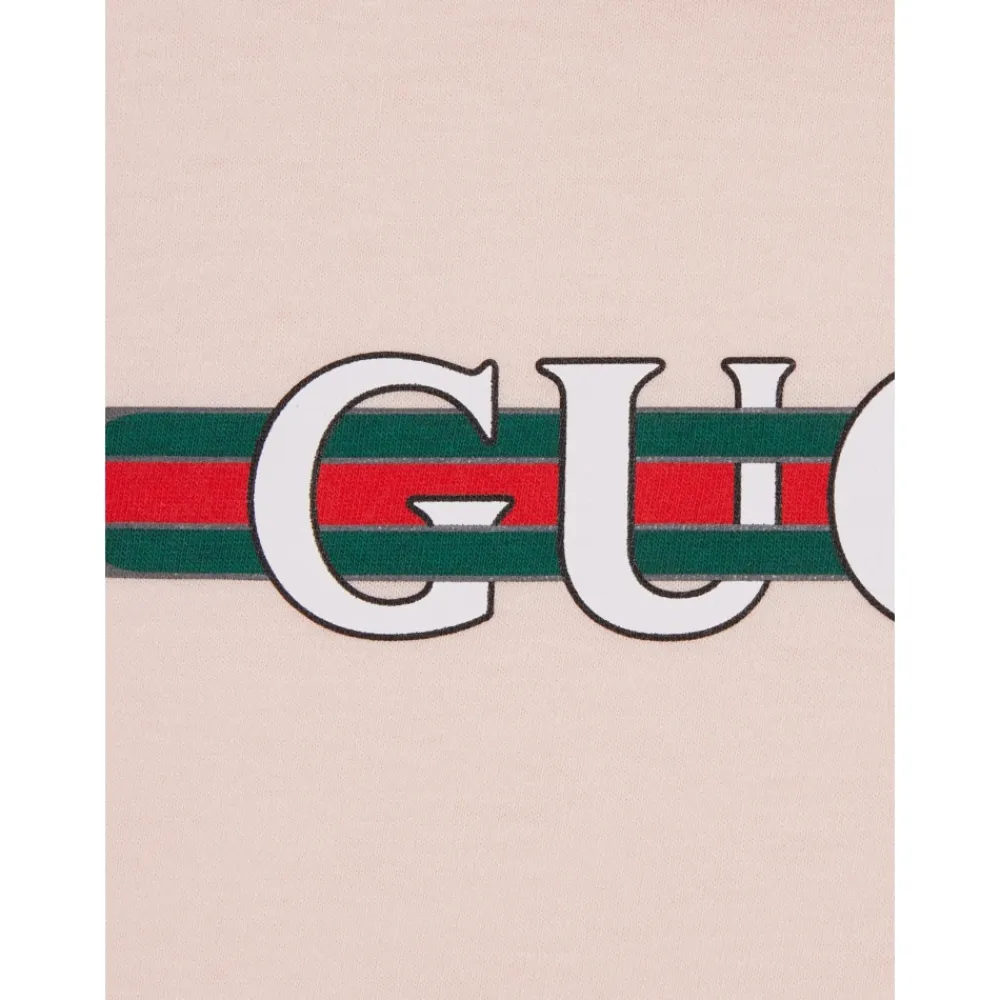 Bedrucktes Baumwoll-T-Shirt>Gucci Sale