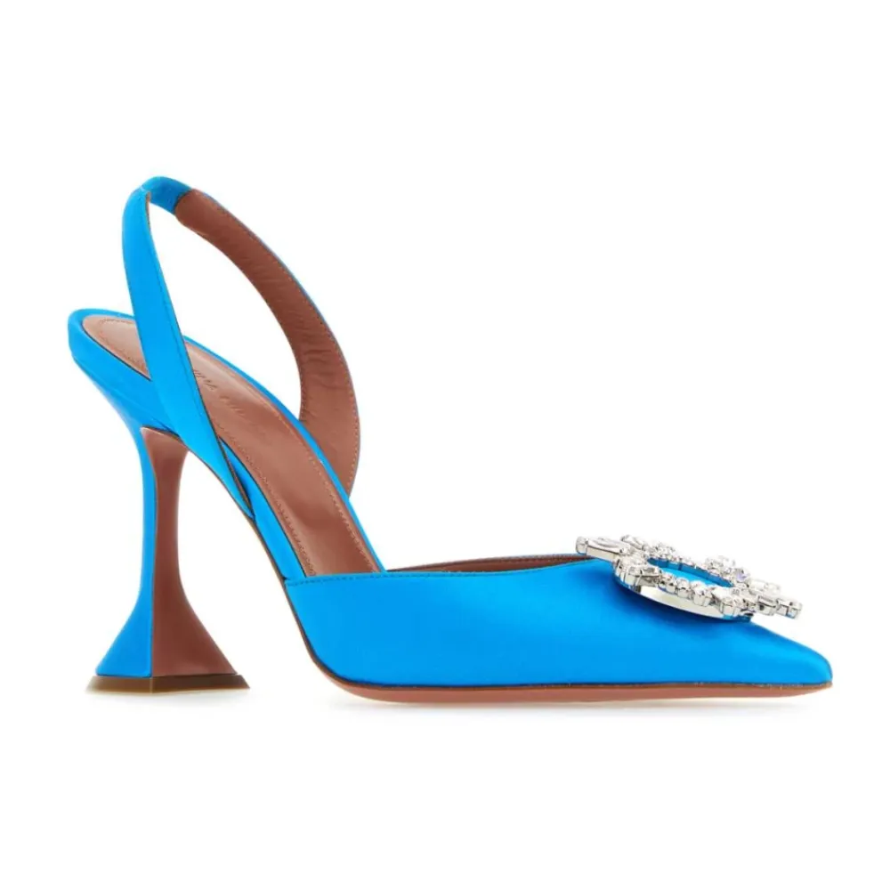 Begum Sling Pumps>Amina Muaddi New