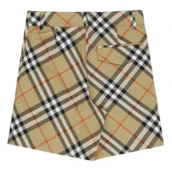 Bermuda Shorts mit Karomuster>Burberry Sale