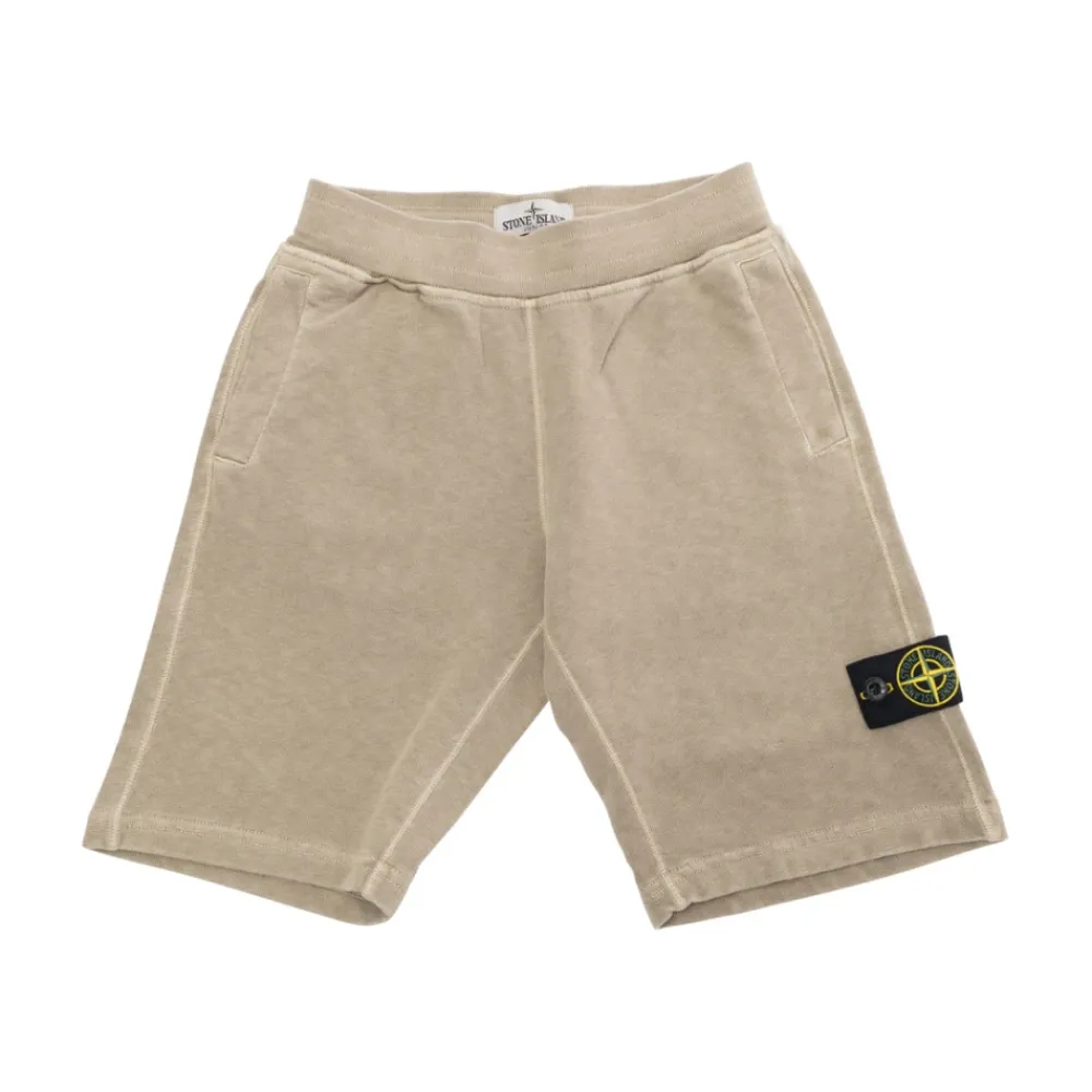 Bermuda-Shorts mit Logo-Patch>Stone Island