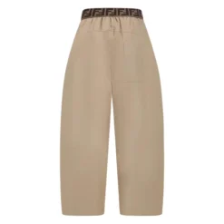 Junior Hose mit braunem elastischem Bund>Fendi New