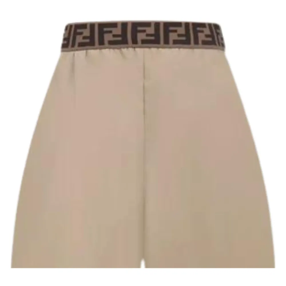 Junior Hose mit braunem elastischem Bund>Fendi New