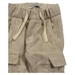 Samt Gestreifte Kinderhose><noscript><img width=