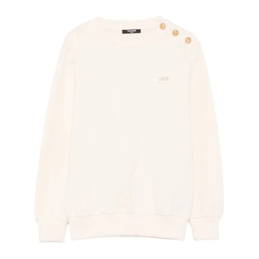 r Sweatshirt für Mädchen AW25>Balmain Outlet