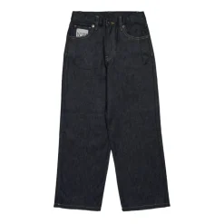 Bestickte Navy Blue Kinderjeans>N21 Hot