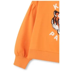 Bio-Baumwolle Bestickter Logo-Sweatshirt><noscript><img width=