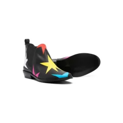 Black Star Print Kinderstiefel><noscript><img width=