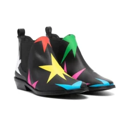 Black Star Print Kinderstiefel><noscript><img width=