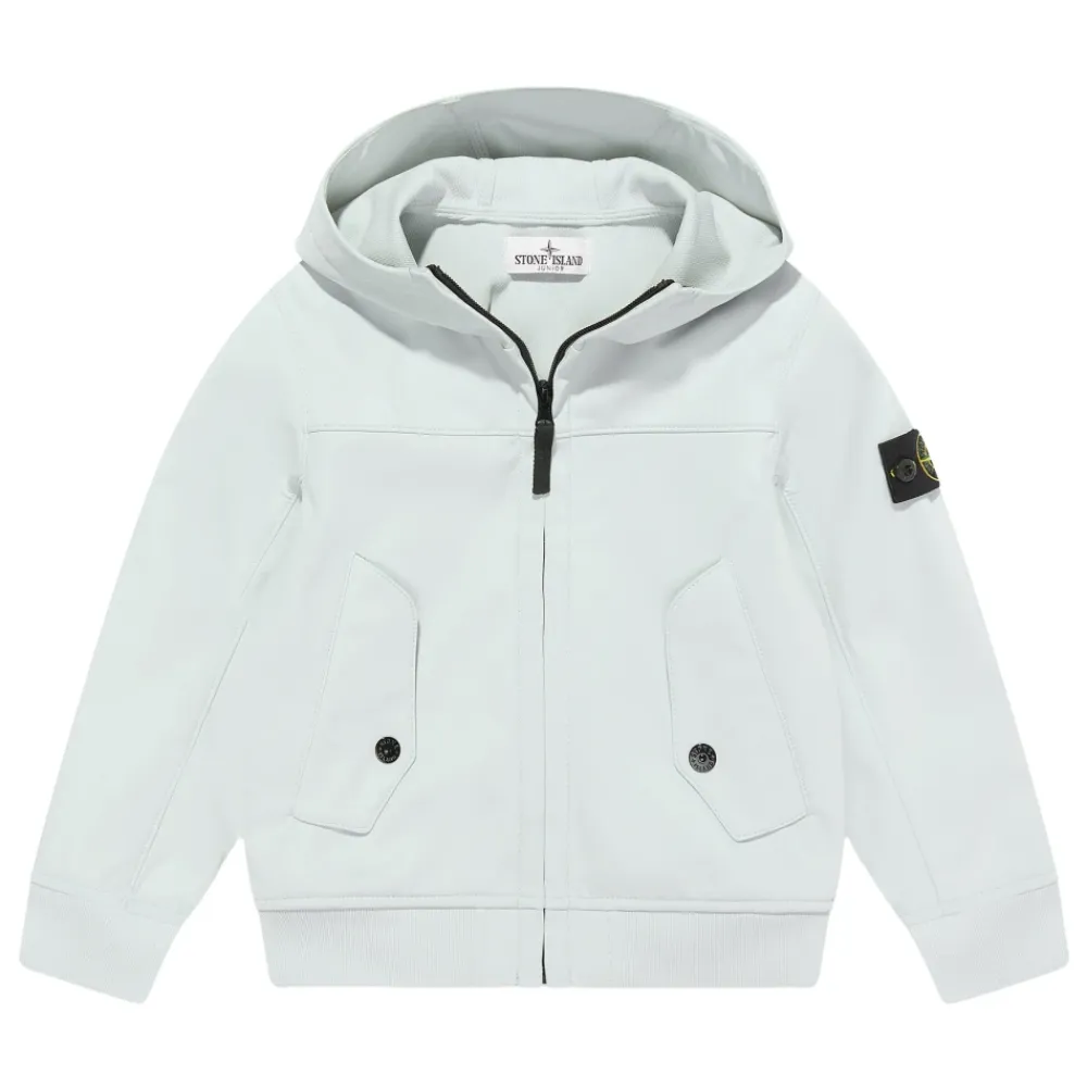 e Kapuzen-Zip-Jacke Performance-Material>Stone Island Hot