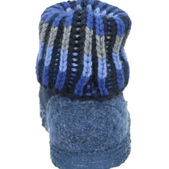 e KRONAU Hausschuhe mit Gummisohle><noscript><img width=