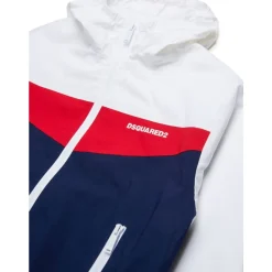 Blaue Parka Mädchenkleidung>Dsquared2 Outlet