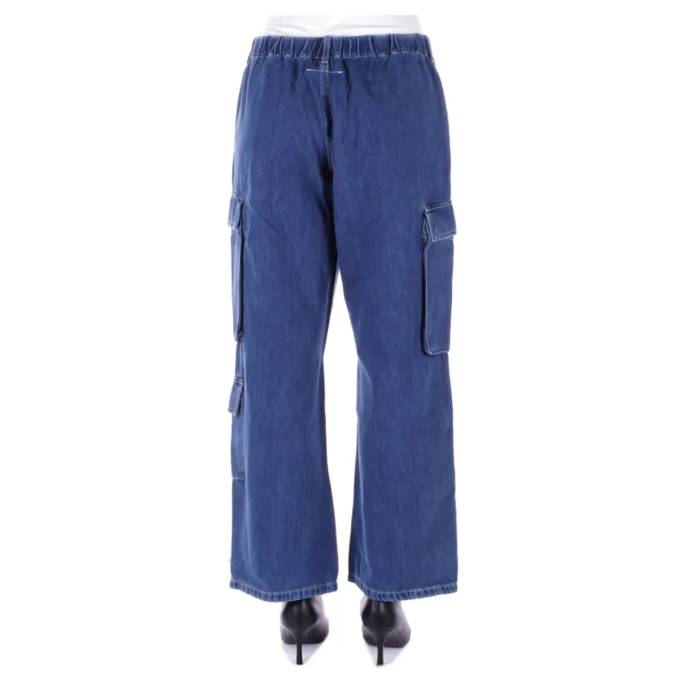 e Reißverschluss-Jeans mit Taschen>MM6 Maison Margiela Online