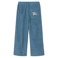 e Samtgerippte Hose Kinder>Burberry