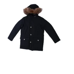 er Kapuzenmantel mit Fellbesatz>Woolrich New