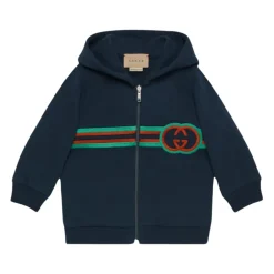 er Kapuzenpullover mit gestreiftem Logo>Gucci New