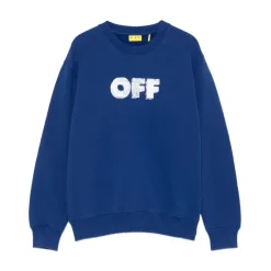 -weißer Sweatshirt AW25>Off White Discount