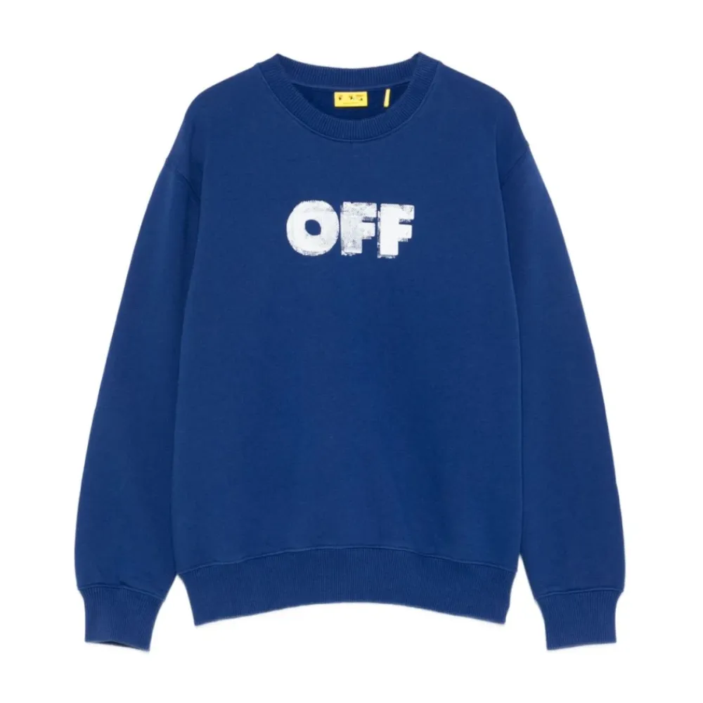 -weißer Sweatshirt AW25>Off White Discount