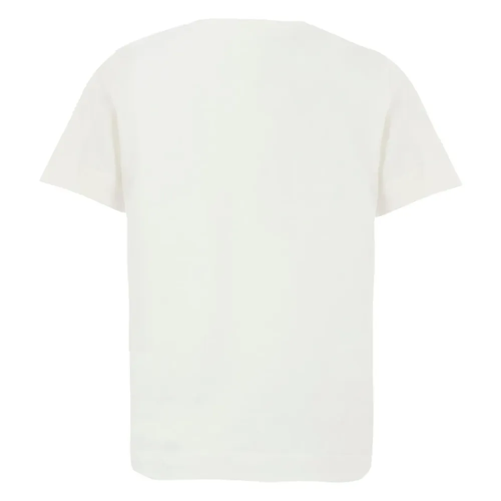 Blumiger Pegasus Elfenbein Baumwoll-T-Shirt>Etro Discount
