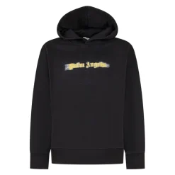 Blurred Logo Hoodie>Palm Angels