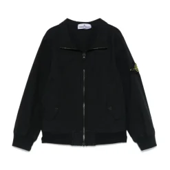 Bomberjacke mit Stehkragen>Stone Island Outlet